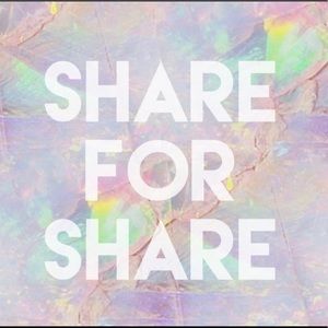 Share for share 💕